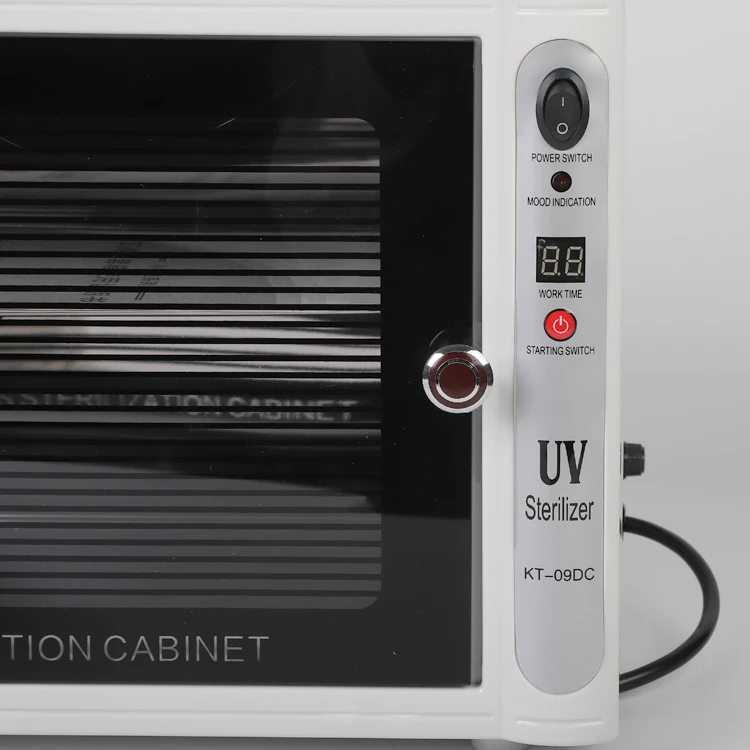 Beauty Salon Tool Sterilizer / Tools Storage Box Disinfection Cabinet