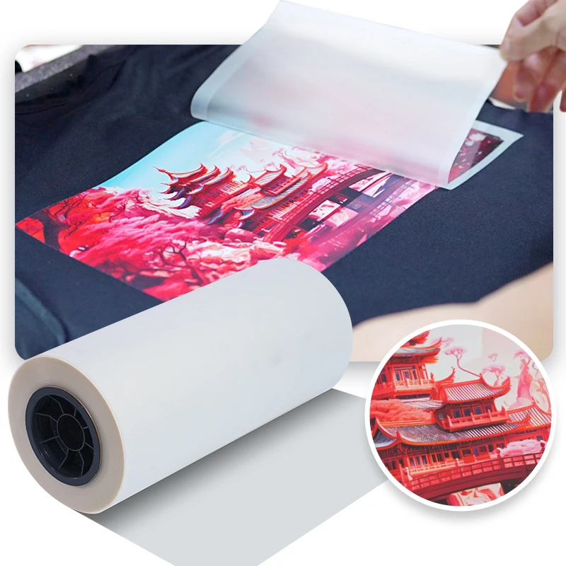 Low Price Flim Transfer Film for T shirt DTF Printing Frosted A3 Sheet DTF Film for T shirt DTF Printing