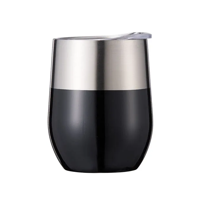 hot style Egg Shell Double Vacuum Pot Stainless Steel 12OZ Egg Cup