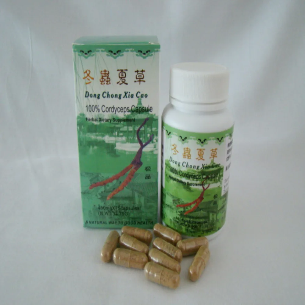 Private Label Cordyceps Sinensiscapsule/dong Chong Xia Cao