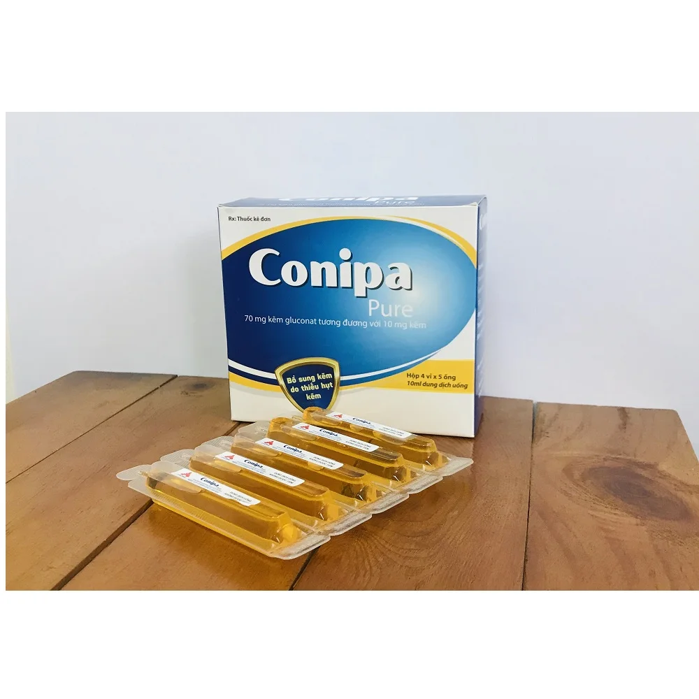 
Oral Solution for adults and kids Dieatary Supplement Best Price High Quality for Zinc deficiency Zinc Gluconate Conipa Pure 