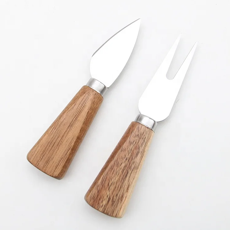 Multi cheese cutting board with knife set, acacia wood kitchenware set, marble cheese cutting board