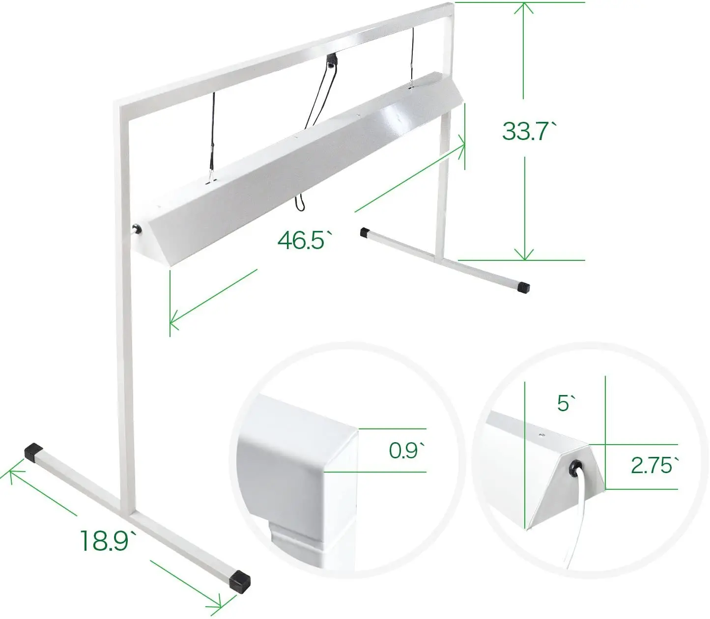 Лампфитовые ножки, 2 лампочки T5, флуоресцентный 54 Вт, T5, светильник для выращивания