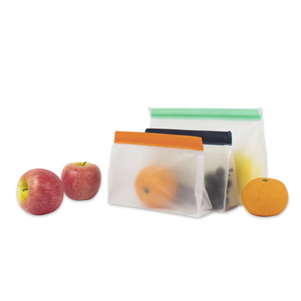 Fresh keeping bag food grade sealed food packaging bag household refrigerator freezing sealing storage bag