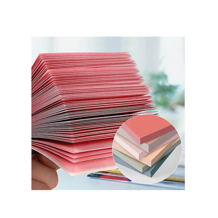 Tom art manufacturer Custom brand clear multi-colors paper bible Sticky Notes Memo Pads self-adhesive Sticky Notes for office