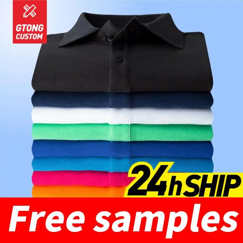 Latest Design Stiff Collar Polo Shirts Tennis Polo Shirt Design For Men cotton Polo Shirt