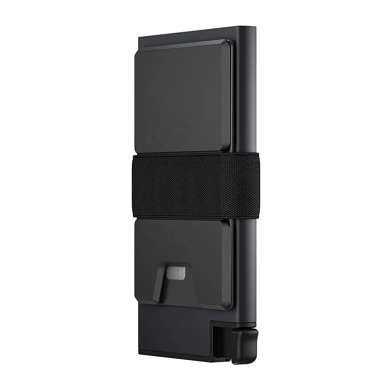 Алюминиевый металлический Выдвижной Мини Карманный Тонкий мужской кошелек для карт держатель для кредитных карт