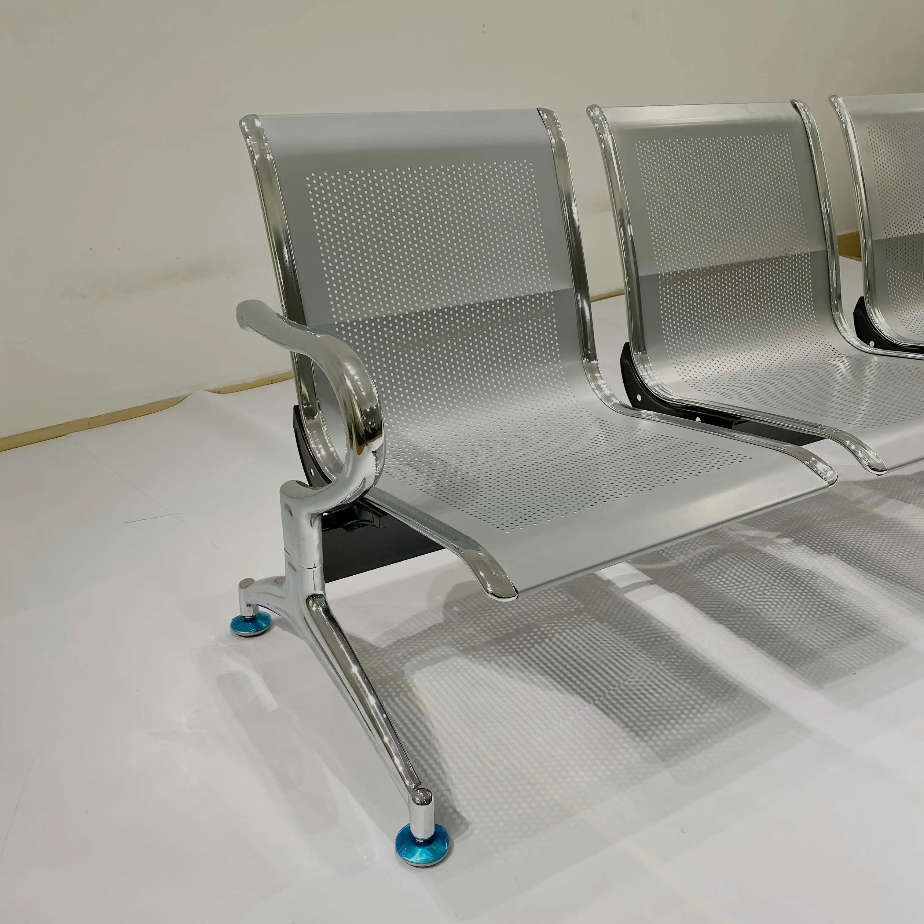 3 seat airport waiting chairs for hospital bus station from Foshan Songran factory C-308