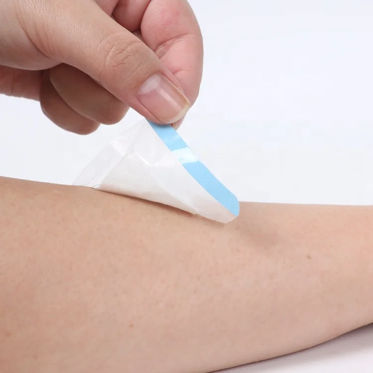 Hot sale medical transparent disposable wound umbilical film dressing for baby navel