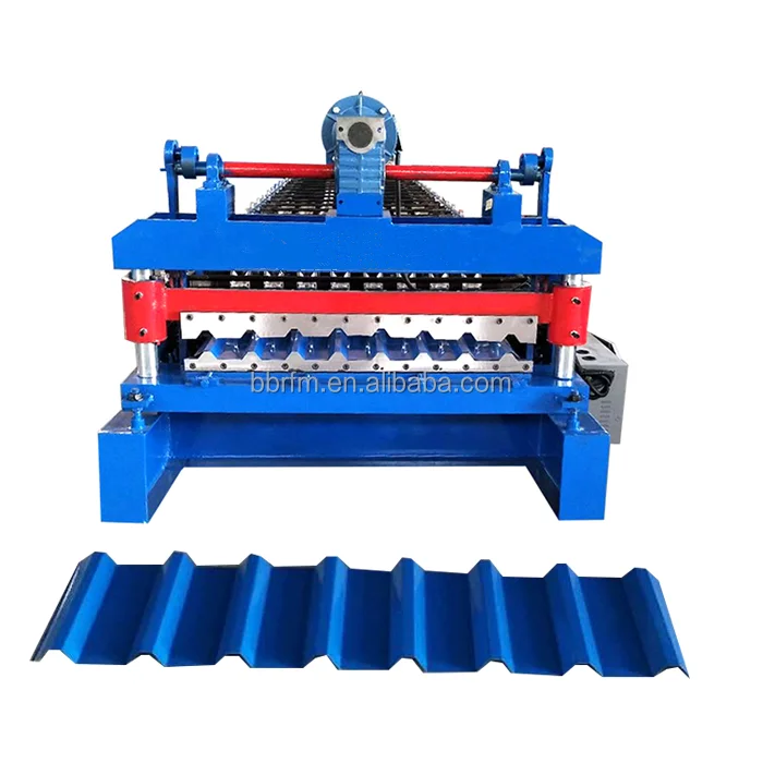 Fully automatic high speed corrugated tile roll forming machine with good quality