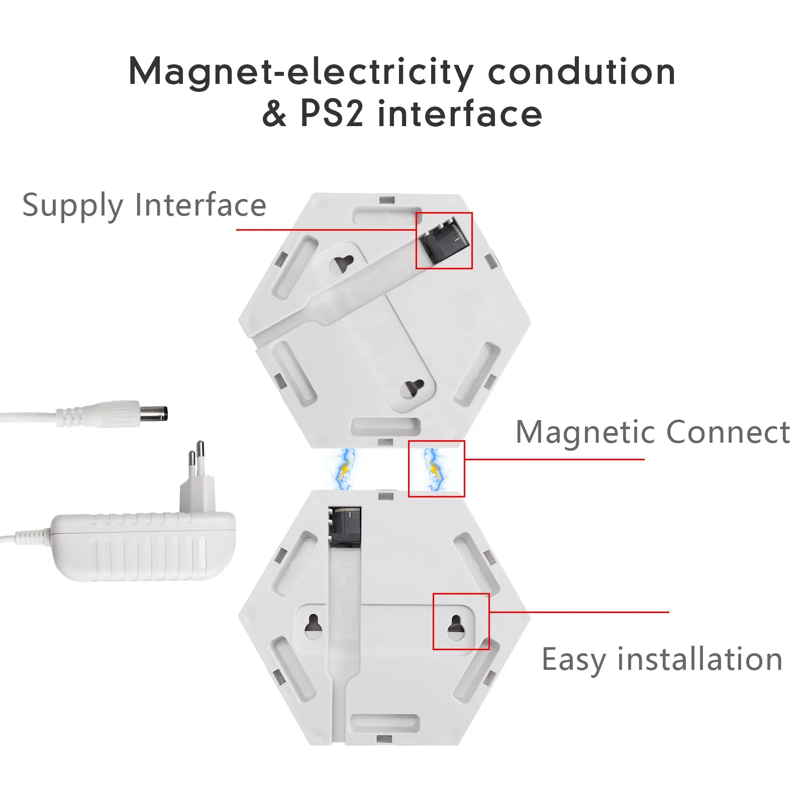 Dragon Ball Z Luffy Zoro Quantum light for Kid Bedroom Uzumaki toy Touch 7 Color Modular Hexagons Honeycomb Shape DIY Night Light