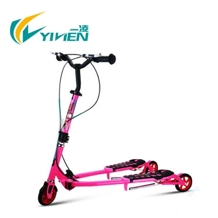3 wheel adult kick scooter YILIEN manufacturer Speeder scooter kids and adult swing scooter