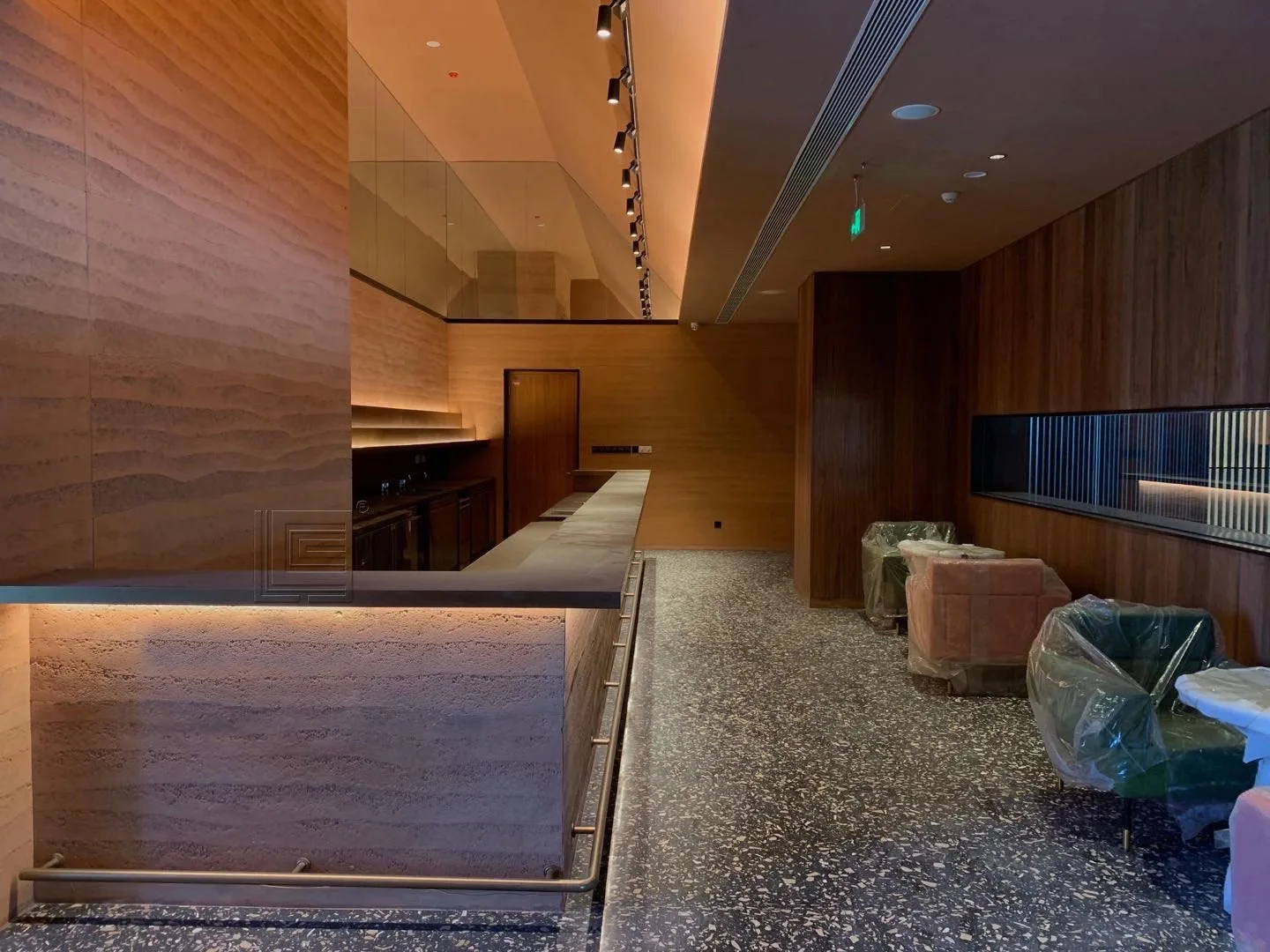 Hot Sell Great Design RS Rammed Earth Board Gradient Colour  Wall Cladding For Wall Decoration