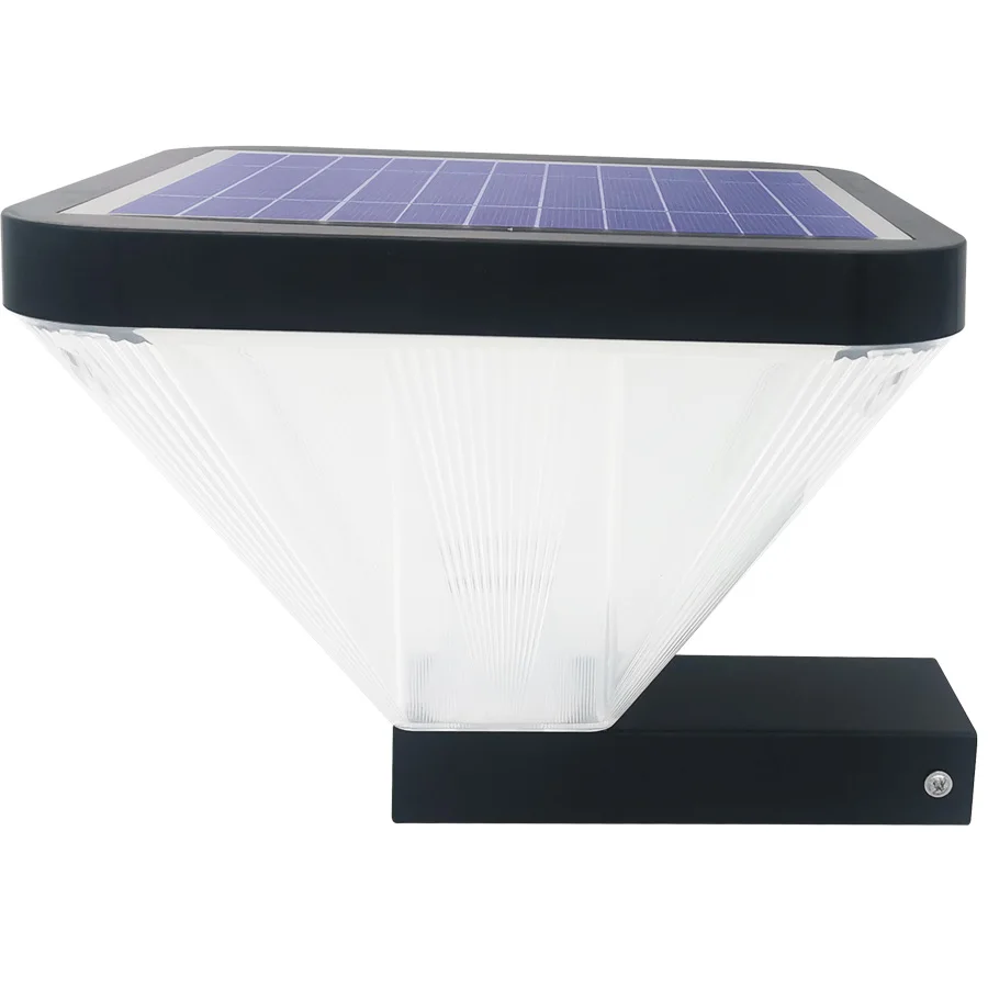 
High Quality 5W Solar Wall Lights 50 LED High Bright Outdoor Solar Post Light for Gate Balcony Path way Fence 