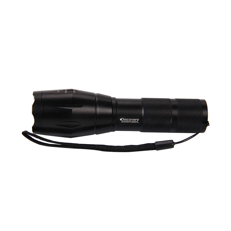 
New Arrival Aluminum And Rubber Black Led Flashlight From China 