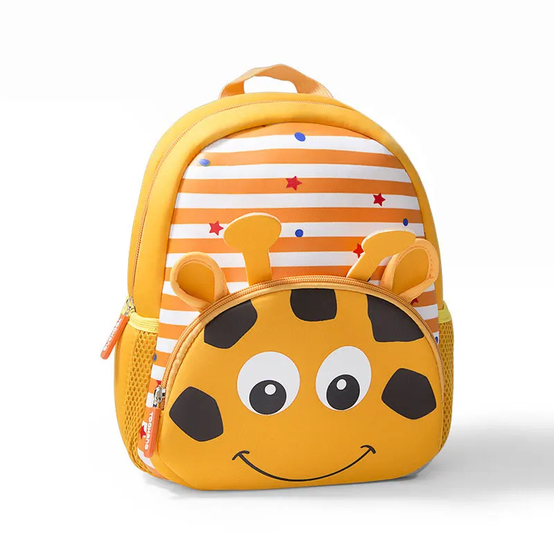 
Wholesale Hot Selling 3D Cartoon Cute Animal Zoo Backpack for Kids 