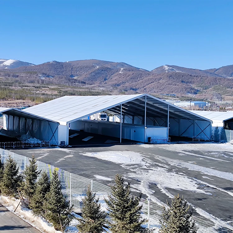 Custom Industrial Tents for Trucks Parking Big Vehicles