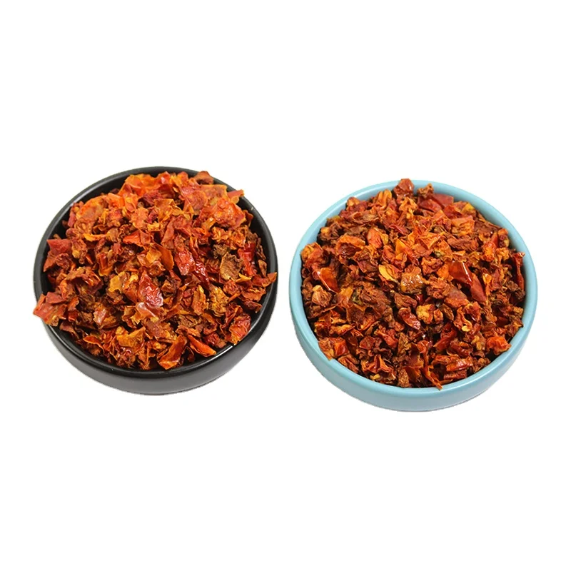 China Factory Direct Sale Dehydrated Vegetables Natural Dried Tomato flakes For Tomato Paste
