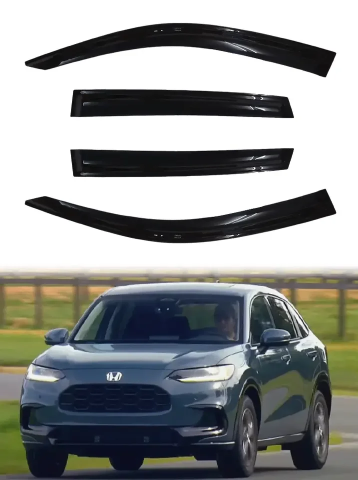 Vent Sun Shade Rain Guard Door Visor for Honda HRV 2024-on Window Visor TW Protection & Decoration 4 Pics Window Visors