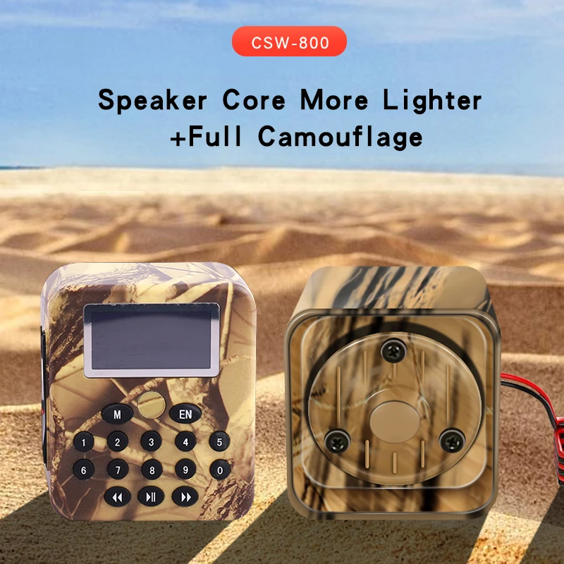 Hot Sale High Quality Multi Quail Audio Sound Bird Mp3 Caller Device with Hunting Remote Control