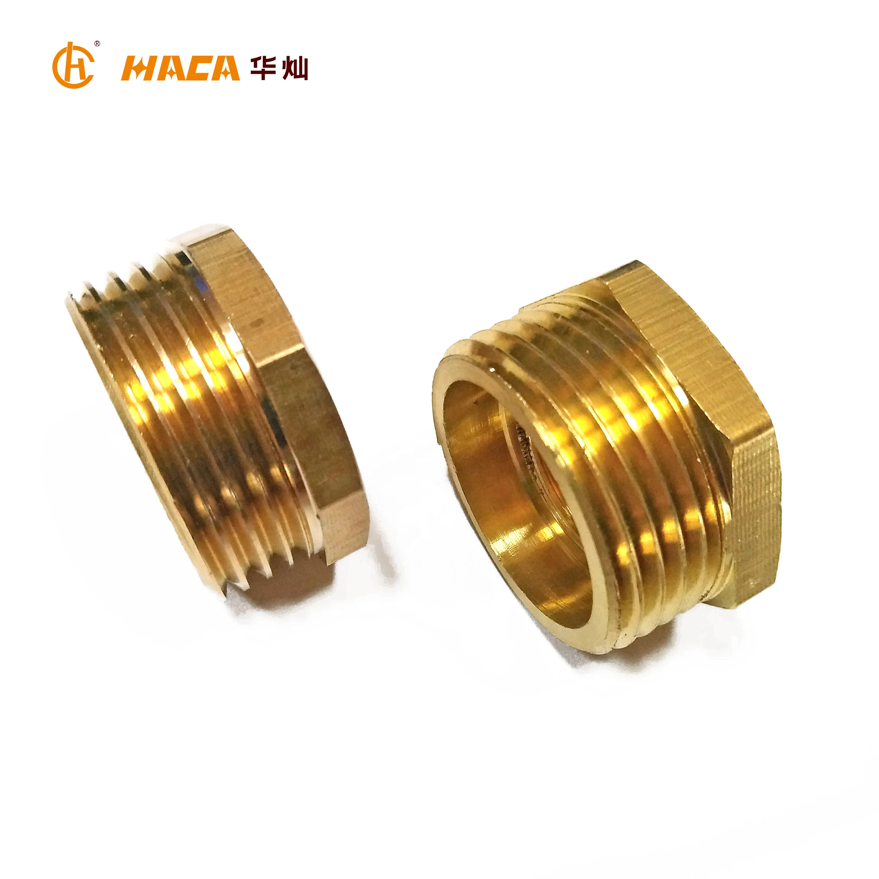 Professional Manufacturer 1/2 3/4 inch Hexagon Brass Reducer Bushing for Pipe Conversion