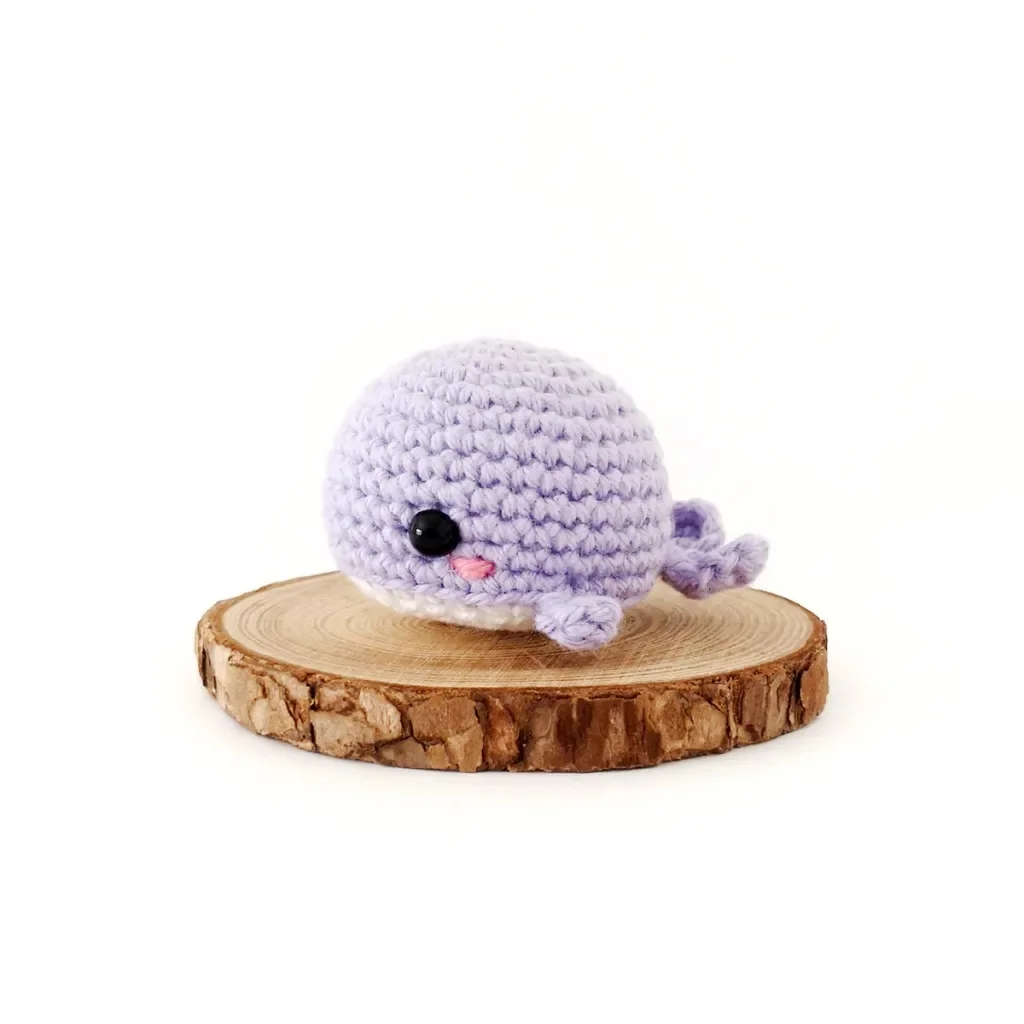 Mini Whale Amigurumi Tiny Crochet Whale Crochet Stuffed Tiny Animal Toys