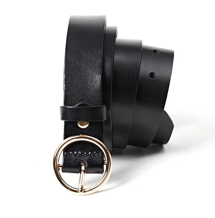 Fashion Waist Belts with Double O-Ring Buckle