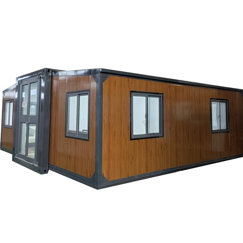 container house 3 bedroom with kitchen and living furnished cabin homes villa  40ft prefabricated container house luxury