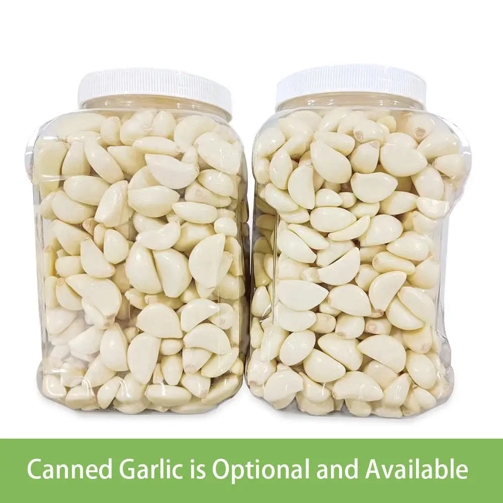 2023 High Quality Cheap 5.0cm Normal White Garlic Peeled Chinese 3p Pure White Garlic Peeled