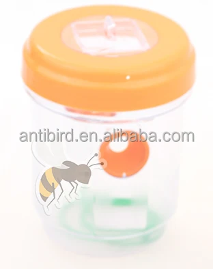 Haierc Outdoor Reusable Garden Plastic Hanging Wasp Trap Fruit Fly Traps