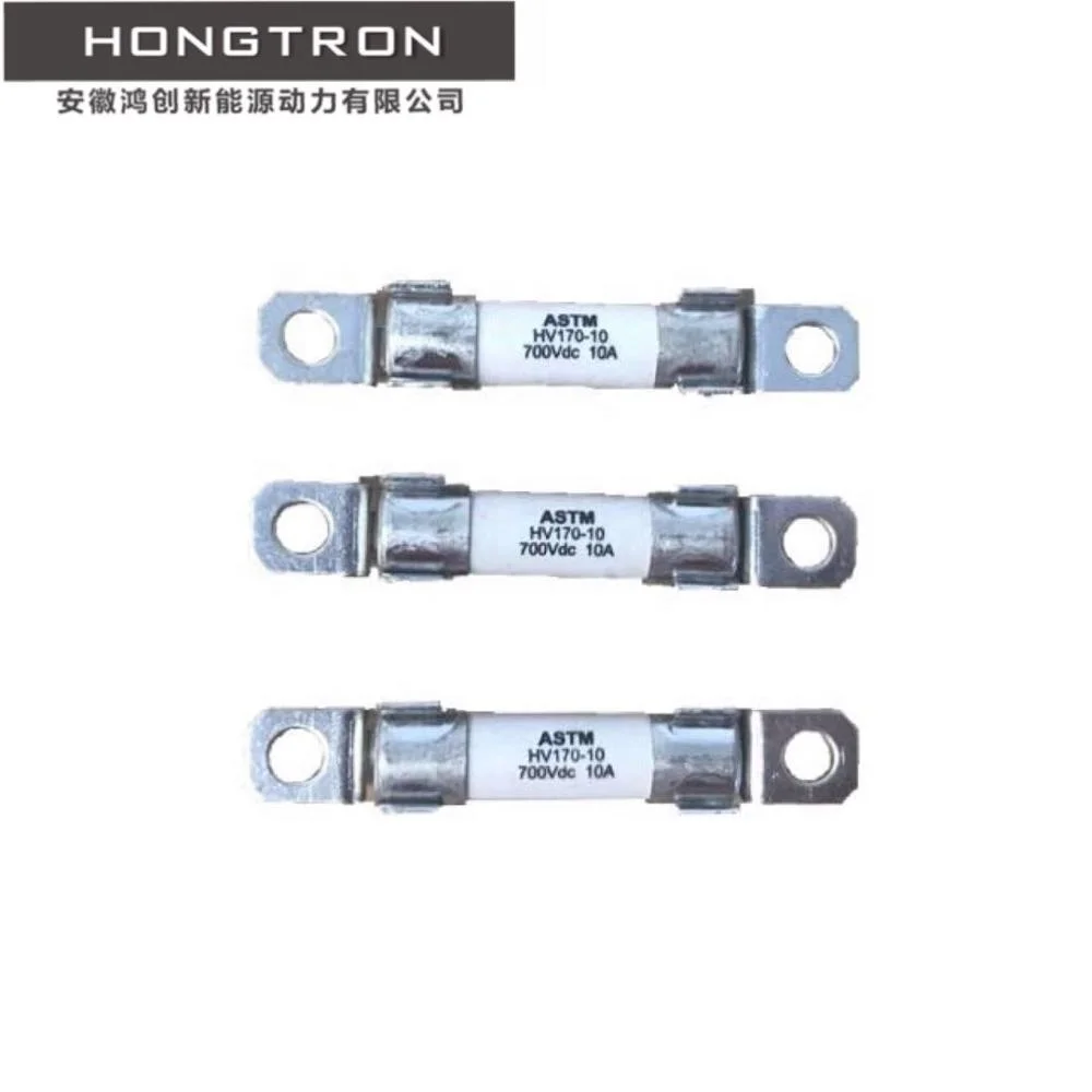 700VDC 10A Cylindrical general purpose ceramic tube fast blow ferrule fuse for EV/HEV of Anhui Hongtron