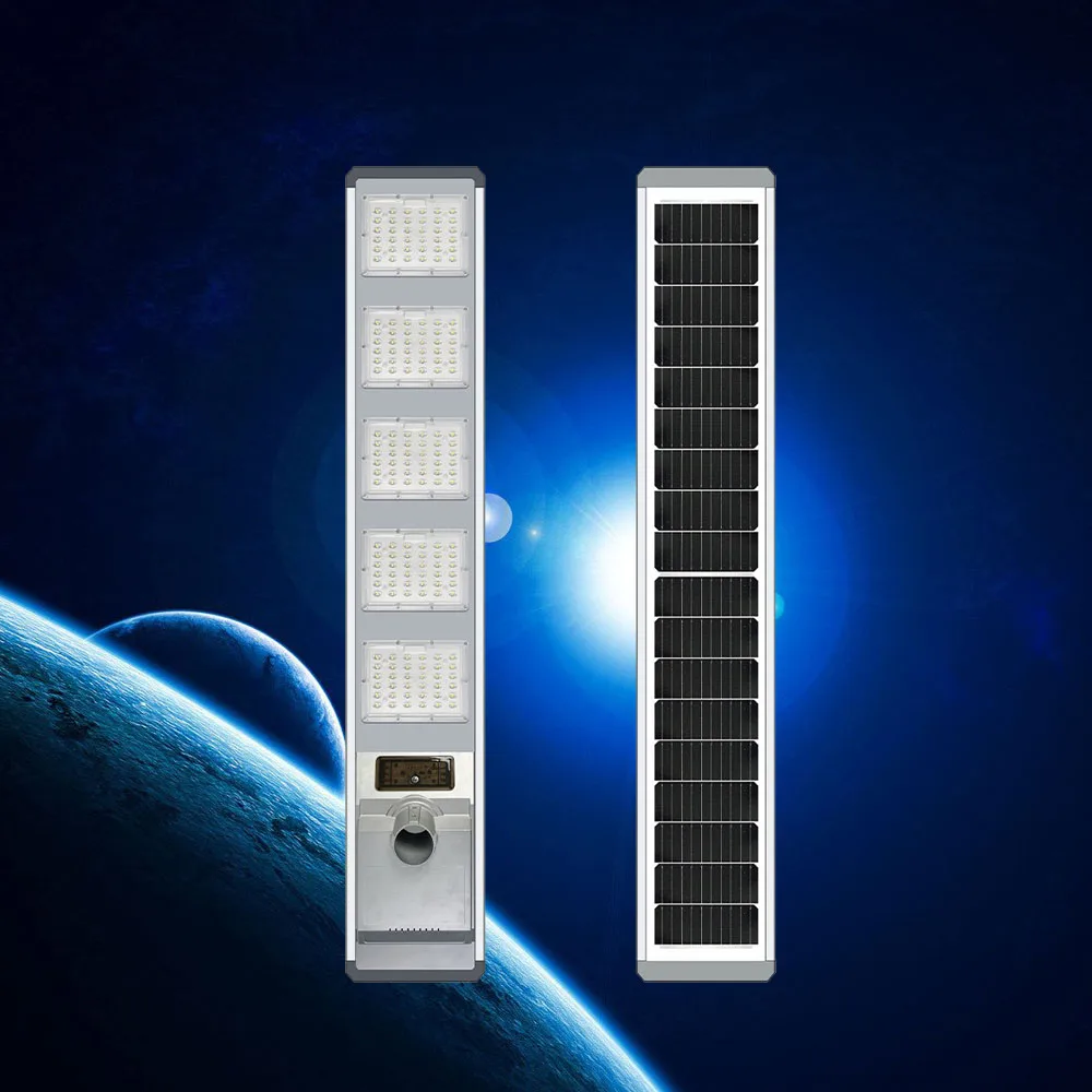 200W Street Solar Lights Aluminum All In One Integrated JD-H200 Street Solar Powered Lights For Outdoor Road Pathway