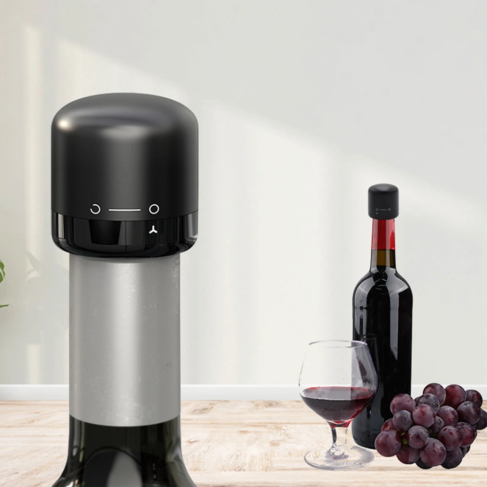 Champagne Bottle Corks with Twist Lock Sealed Bottle Cap Stopper Reusable Leak-Proof for Wine Champagne Retain Freshness