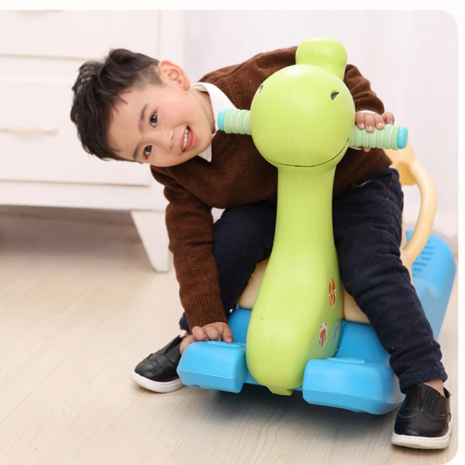 New kid Plastic indoor baby Rocking horse toys on hot sale