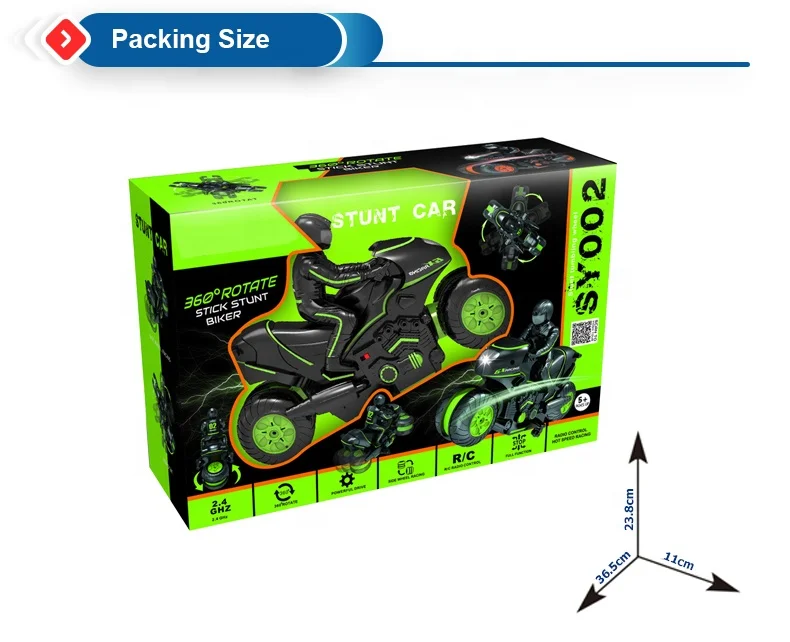 Hot selling remote radio control rc cars for kids adult with 2.4Ghz stunt 360 rotate motorcycle toy drift