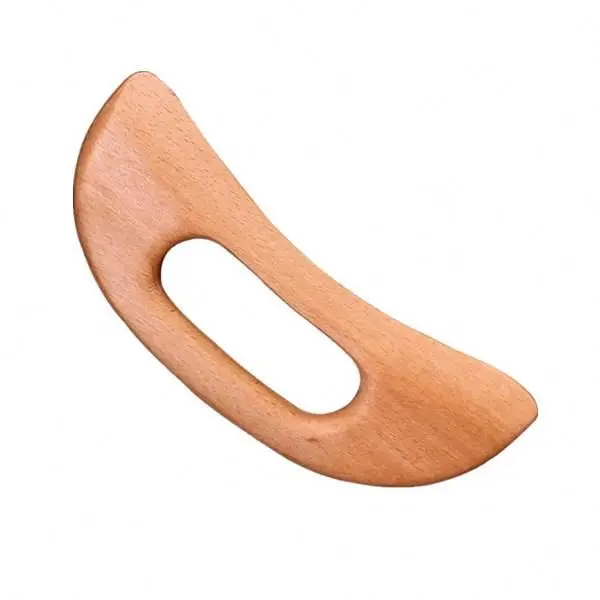 Scraping Anti Body Trigeminal Massage Natural Beech Wooden Gua Sha Board