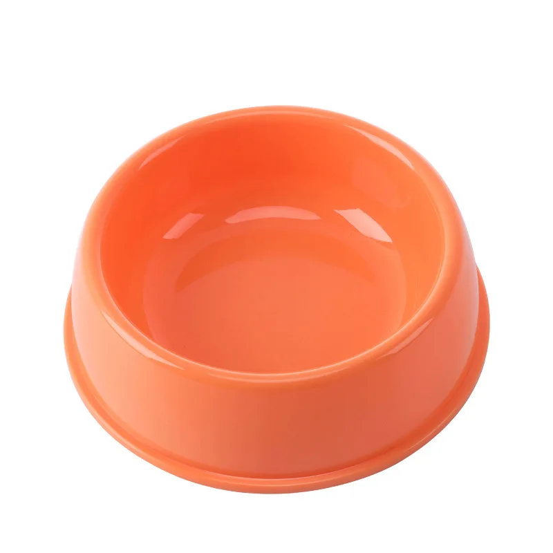 Multi-color Optional Pet Bowl Plastic Water Bowl Dog Food Utensils Thickened Cat Feeding Bowl Small Medium Large Pet Supplies