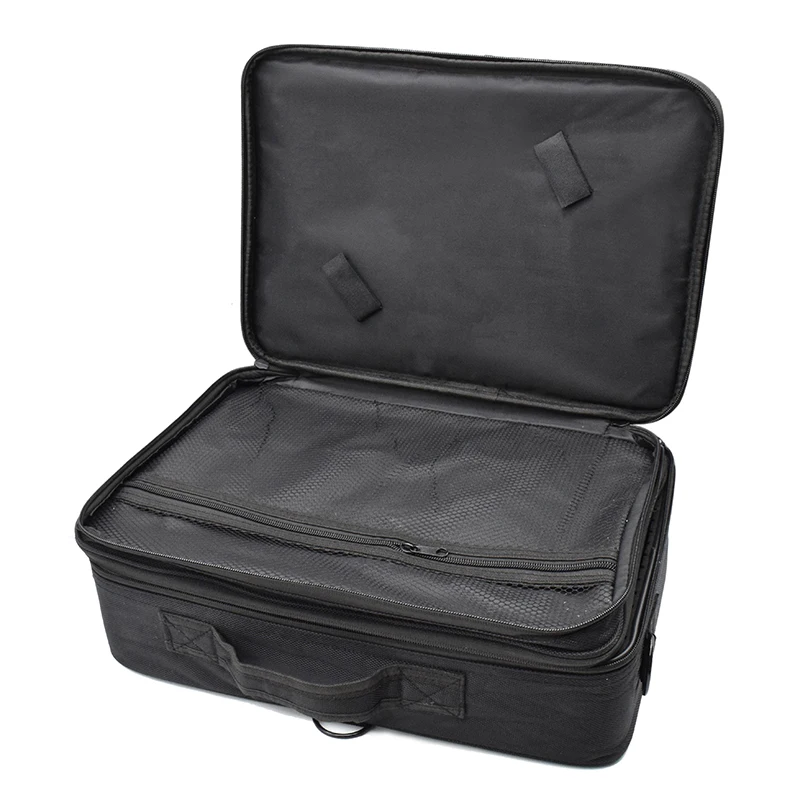 Salon Hairdressing Barber Haircut Scissors Bag Multi-Function Storage Organizer Clippers Combs Hair Styling Accessories Case