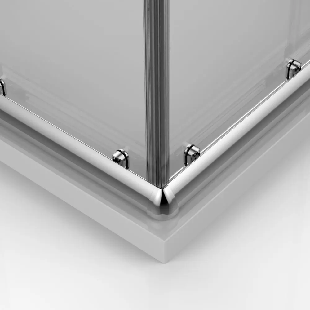 Aluminum Alloy Shower doors Tempered Glass Shower Enclosure Sliding Door Bathroom Shower Room Cabin