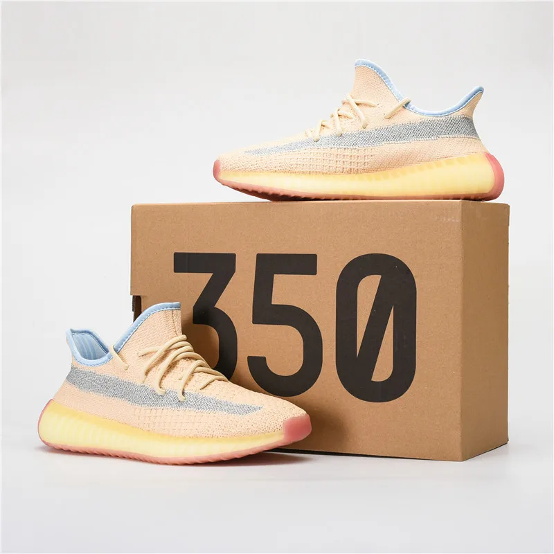 Original high quality 30 color zapatillas hombre yeezy 350 V2 yezzy boots walking style shoes Men And womens Sneakers
