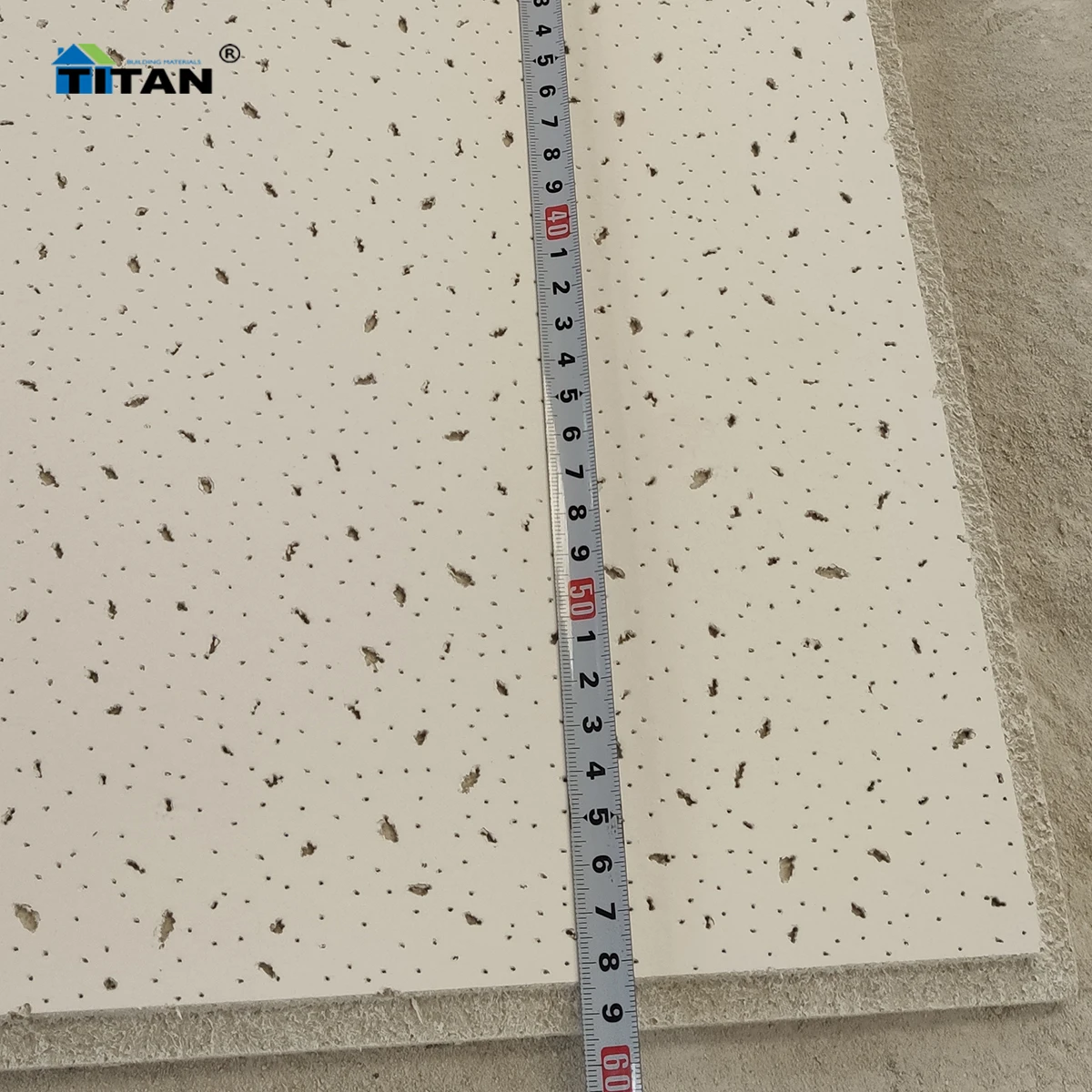 Mineralfaserplatte Plafond Acoustique Suspended Ceiling Plates 60X60 Soundproof Ceiling Tiles White