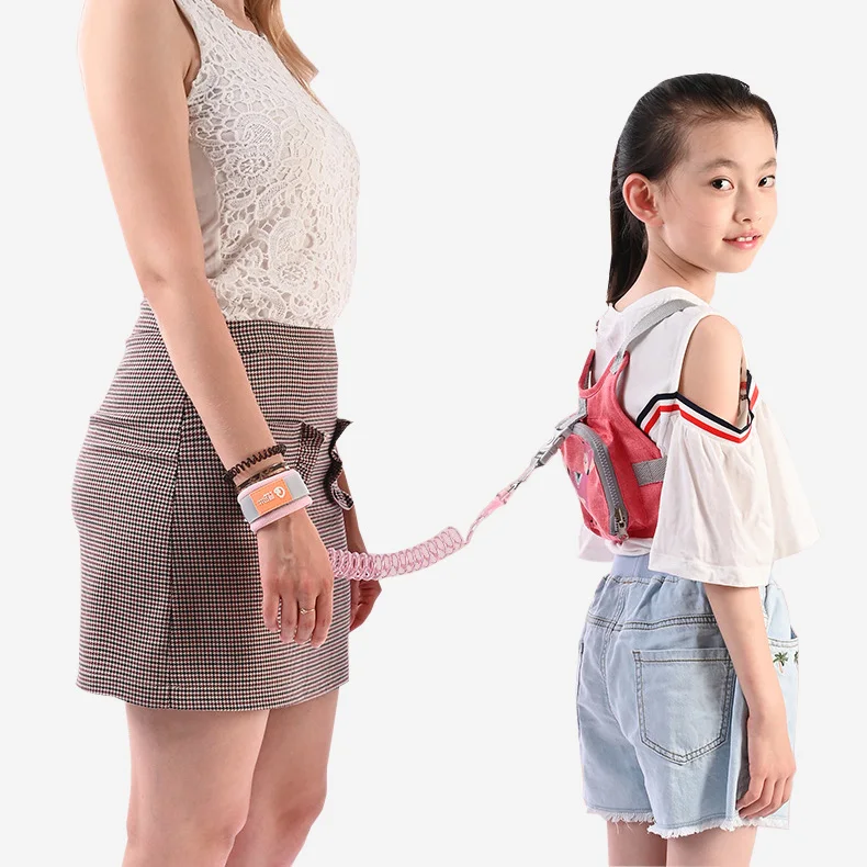 Kid child anti-lost band baby safety harness anti lost strap wrist leash walking