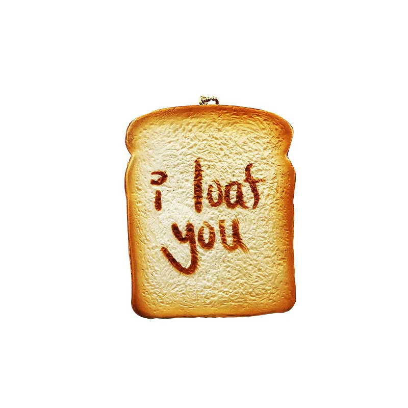 
Wholesale PU foam cute jumbo squishies slow rising kawaii puni maru bread food toy for kids. 