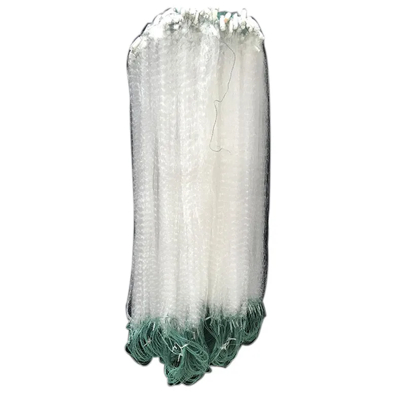One Layer Outdoor Fishing Net Fish Trap Network Monofilament Gill Net