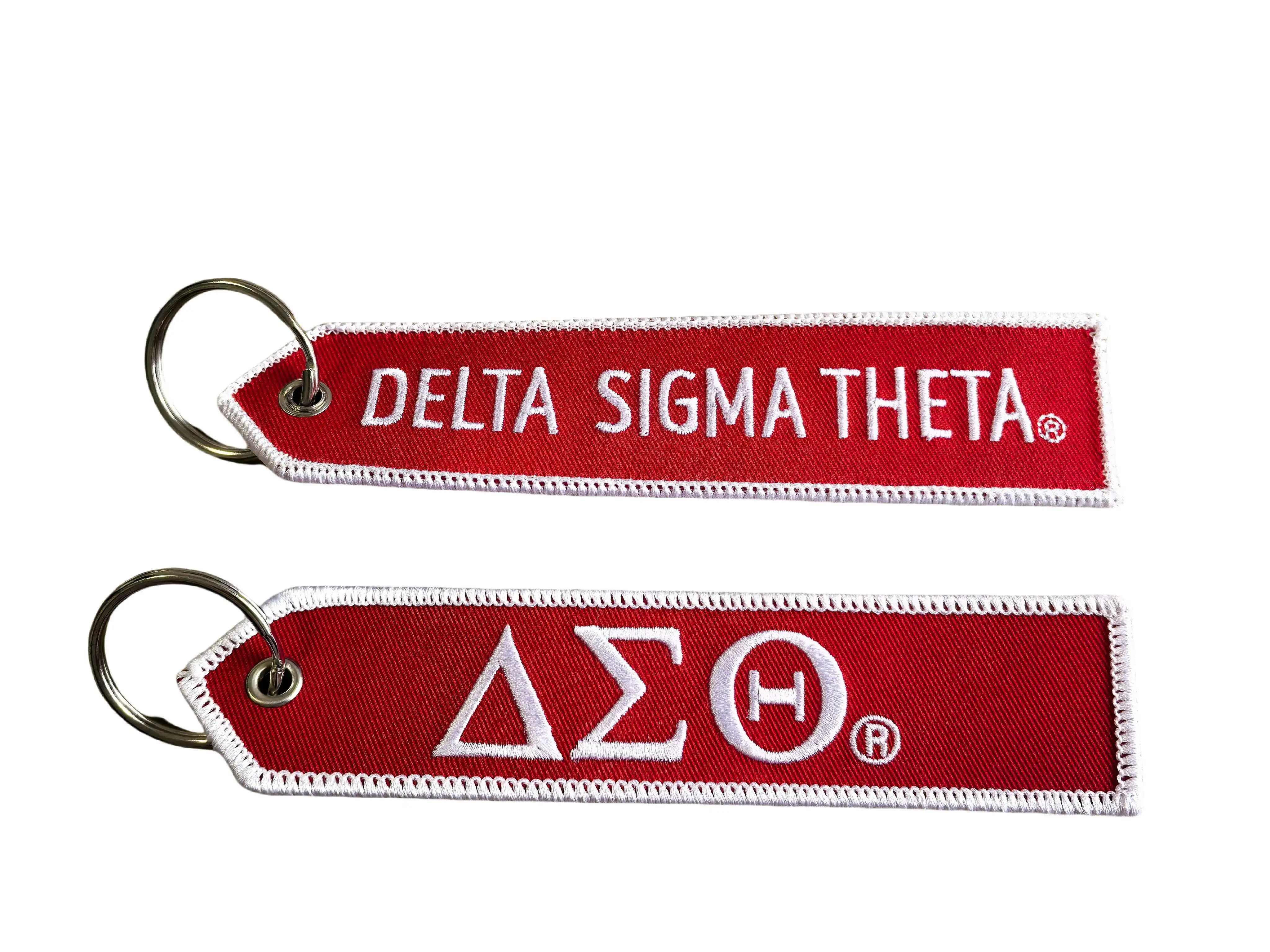 Signa Gamma Rho Embroidery Keychain for Greek Sorority as Gifts