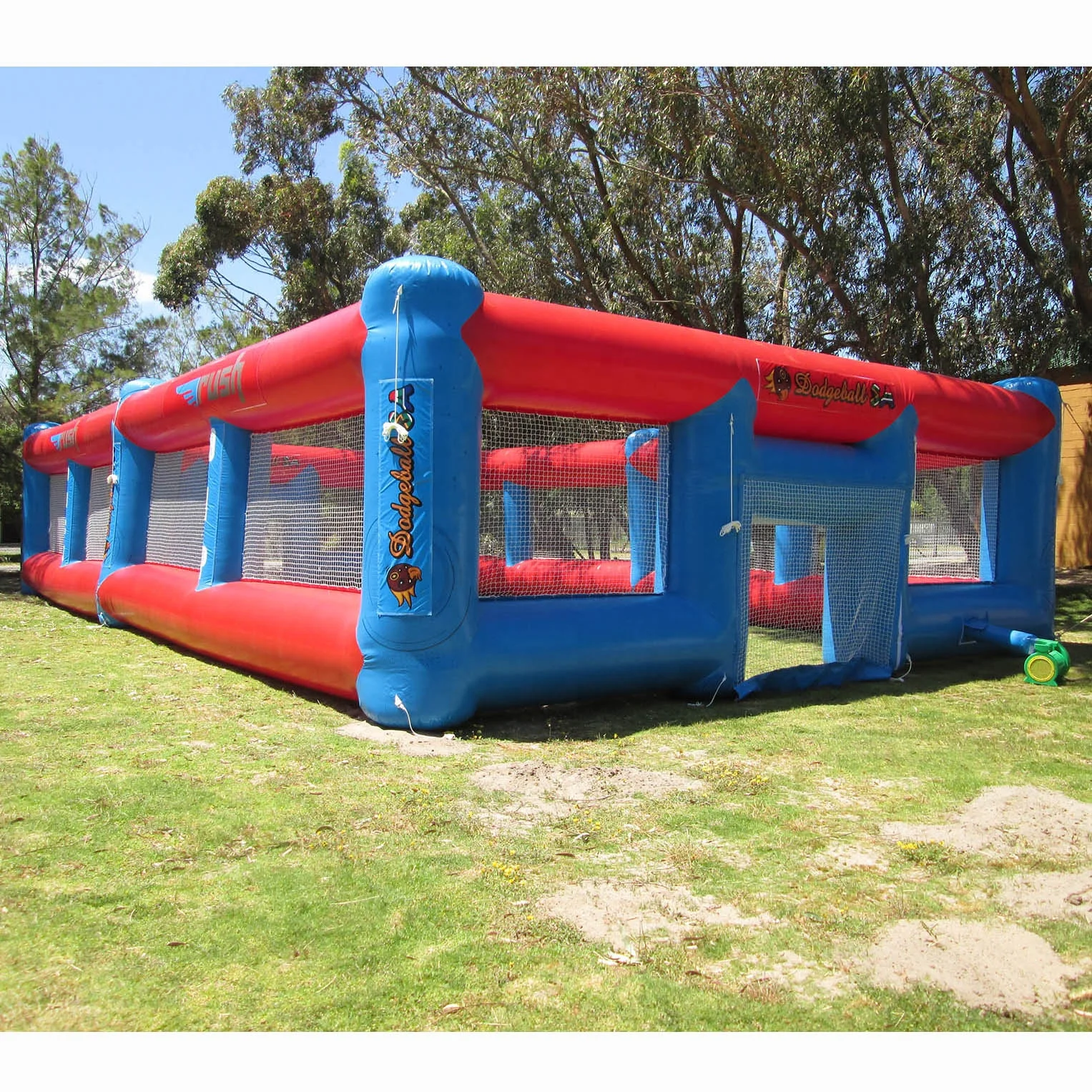 16x8m Commercial PVC Giant Inflatable Dodgeball Arena Rental Sport Game Inflatable Dodgeball Court Field For Kids Adults