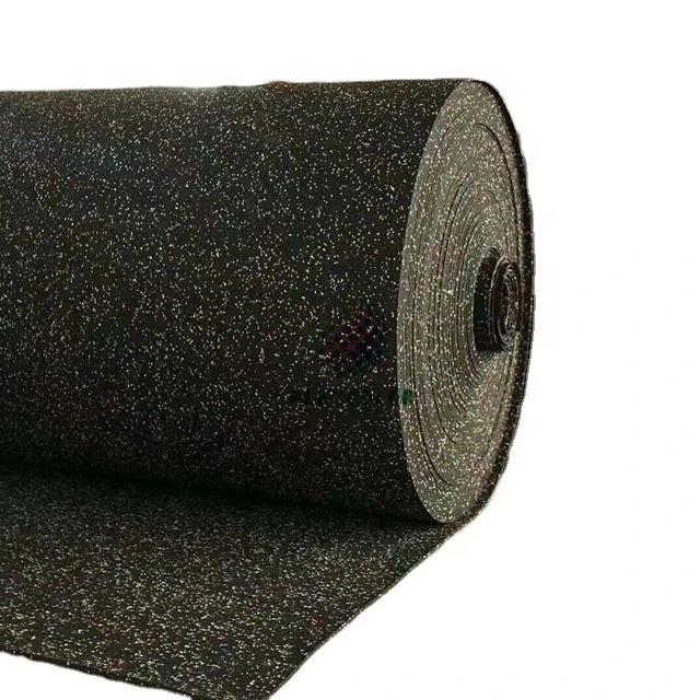 Soundproof 8mm Sports indoor GYM Rubber Flooring roll