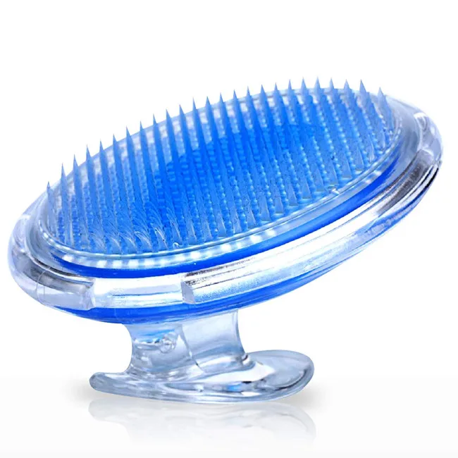 High Quality Blue Colour Exfoliating Shower Body Massage Brush Exfoliating Brush with Massage Nodes