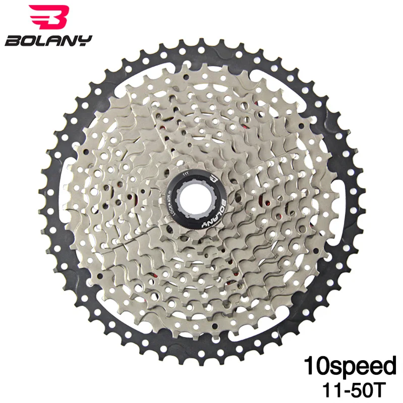 Кассета BOLANY для горного велосипеда 10 скоростей 11-50T 8 сталь 8s MTB в звездочка свободного