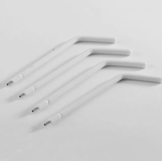 Dental Consumables Plastic White Tube Metal Core Air Water Syringe Tip